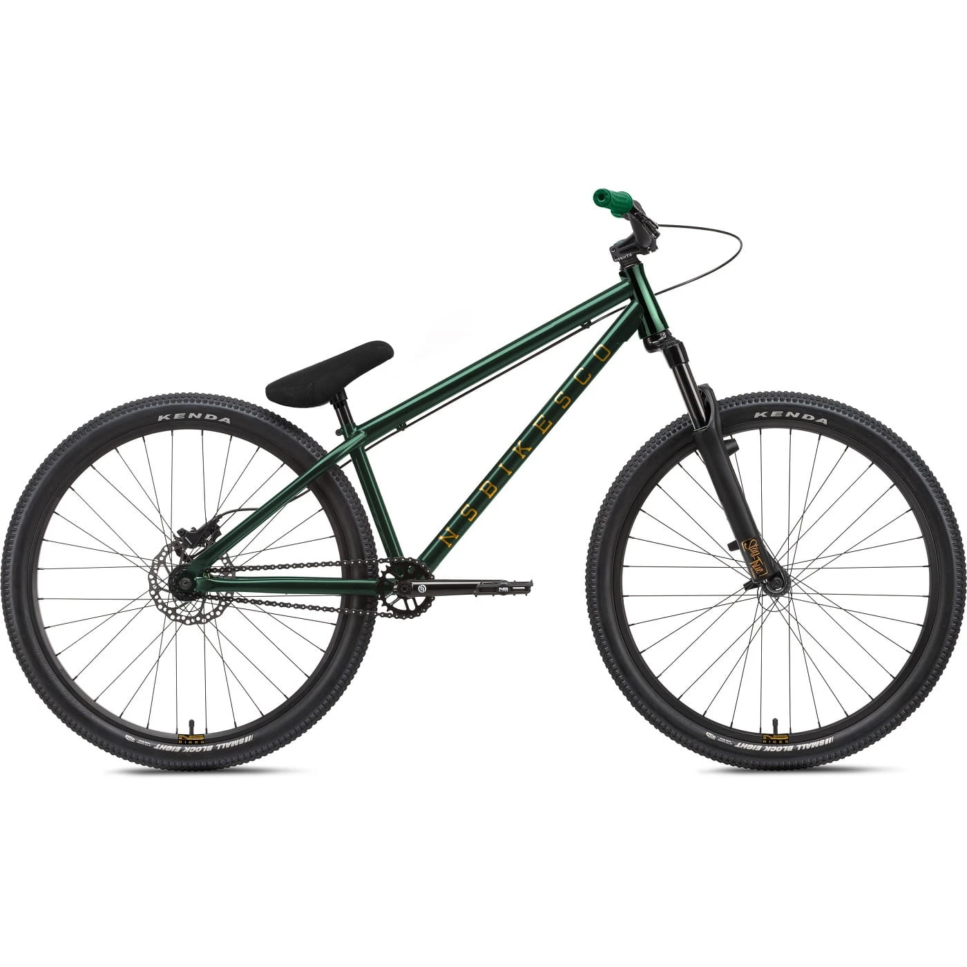 Ns-bikes Metropolis 3 Cromo DJ-Entry - Green