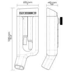 Pedalständer - Kickstand Schwarz -Fahrradzubehör Geschäft stander 1
